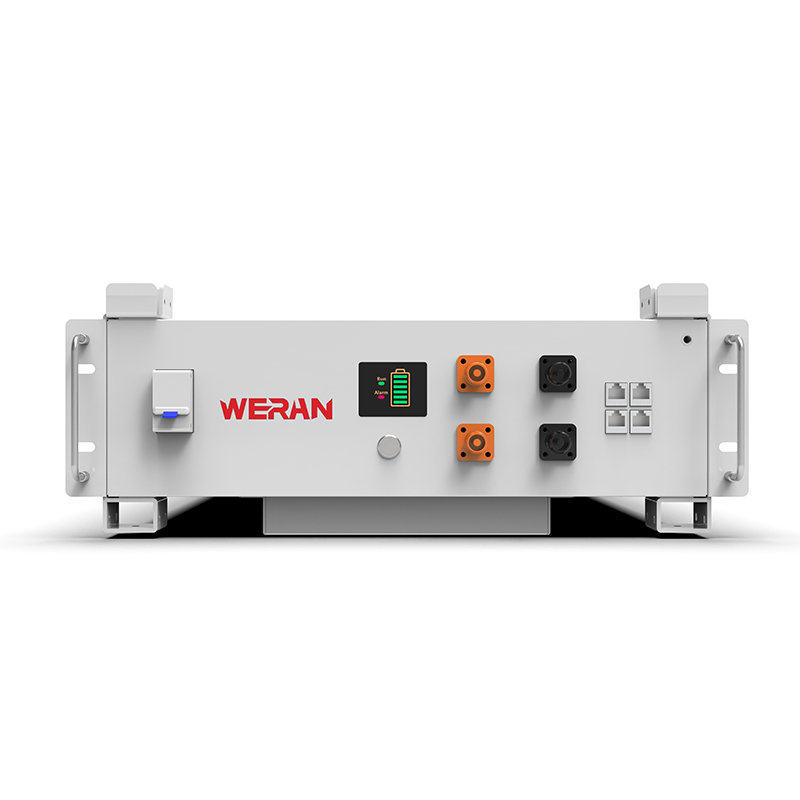 Batterie en rack WERAN WRL-48100RW 51,2 V 100 Ah LiFePO4 (5,12 kWh) – 8 000 cycles, CAN/RS485, ESS domestique empilable