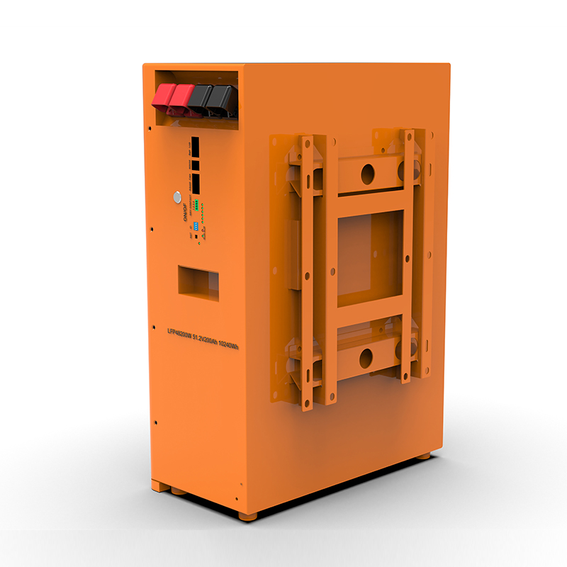 Batterie murale LiFePO4 WERAN WRL-48200WO 51,2 V 200 Ah (10,24 kWh) – IP65, ESS résidentiel haute capacité