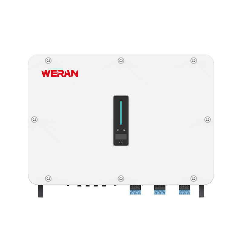 Onduleur hybride triphasé WERAN M2HT 25-50 kW – Onduleur solaire à batterie HV commerciale pour systèmes de stockage d'énergie C&I