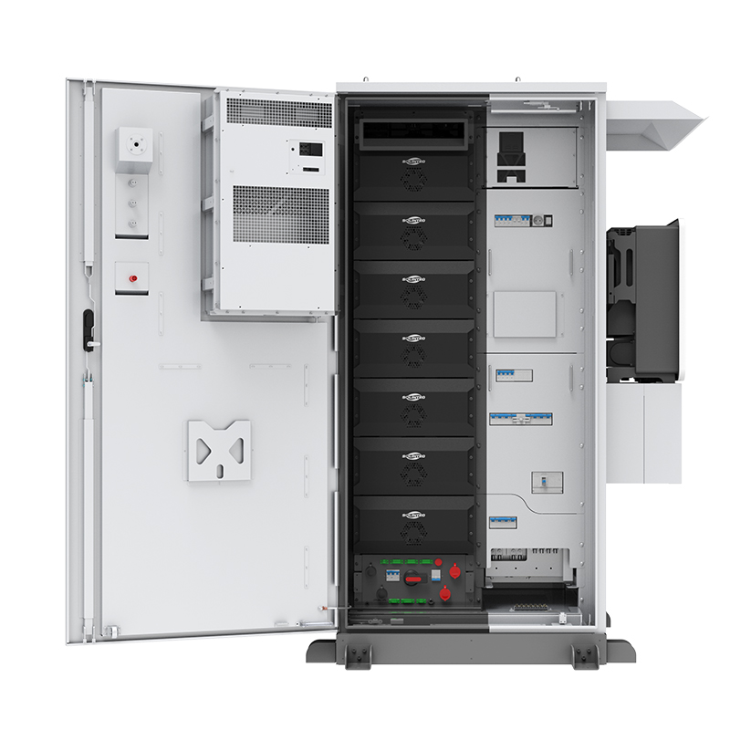 WERAN PTH 25-50kW 64,3-112,5kWh Armoire de stockage d'énergie tout-en-un C&I - Système de stockage solaire intégré avec onduleur hybride